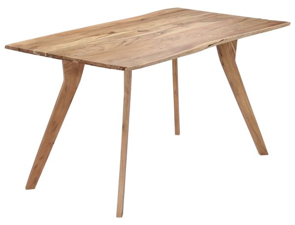 VidaXL Blagovaonski stol od masivnog bagremovog drva 140 x 80 x 76 cm