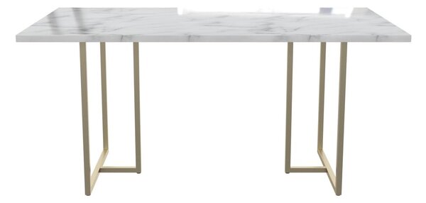 Blagovaonski stol u mramornom dekoru 90x160 cm Astor – CosmoLiving by Cosmopolitan
