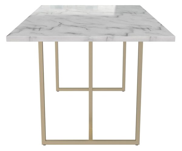 Blagovaonski stol u mramornom dekoru 90x160 cm Astor – CosmoLiving by Cosmopolitan