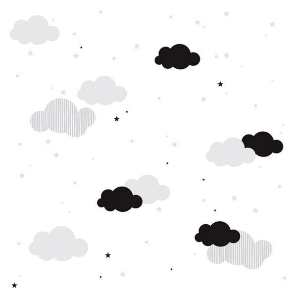 Dječje tapete 50x280 cm Clouds – Dekornik