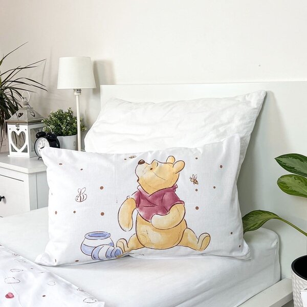 Bijela pamučna dječja posteljina za dječji krevetić 100x135 cm WTP "Birthday party" – Jerry Fabrics