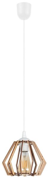Luster na sajli BERGO 1xE27/60W/230V bijela