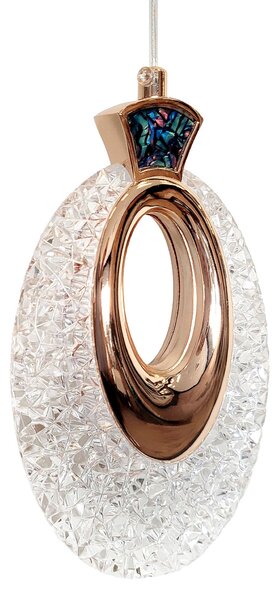 Viseća Kristalna Lampa LHJ109-1CP LIGHT ROSE GOLD