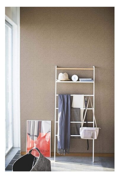 Bijeli stalak s policom YAMAZAKI Tower Ladder