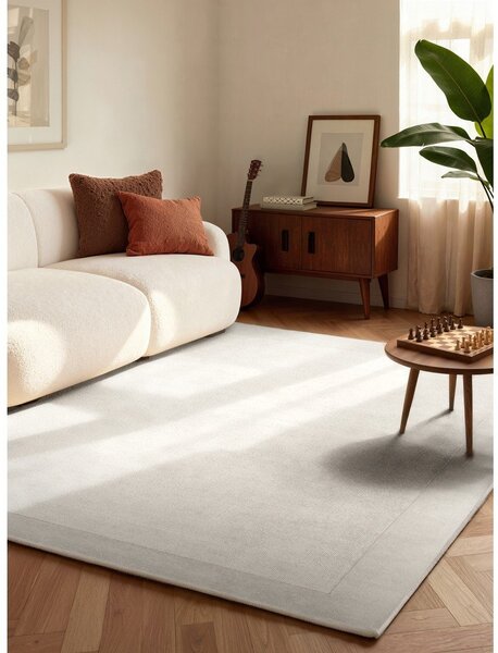 Krem ručno rađen tepih od mješavine vune 80x150 cm Kari – Villeroy&Boch