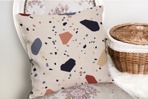 Ukrasna jastučnica 43x43 cm Cracked Terrazzo – Mila Home