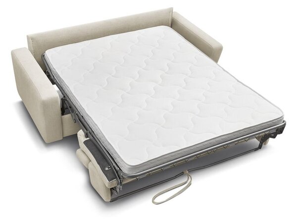 Krem sklopiva sofa 195 cm Monaco – Bobochic Paris