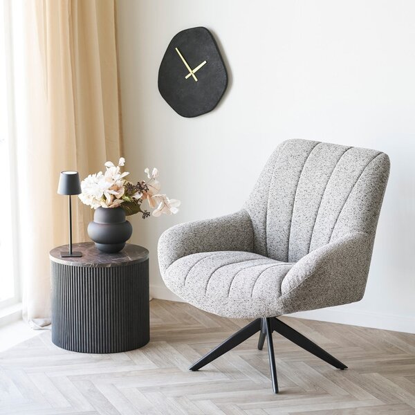 Crna LED stolna lampa (visina 37 cm) Bradford – House Nordic