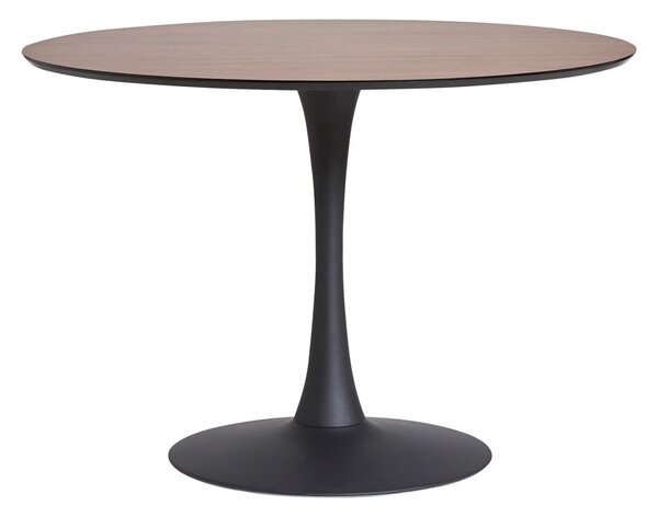Okrugli blagovaonski stol s pločom od orahovog drveta Marckeric Oda, ⌀ 110 cm