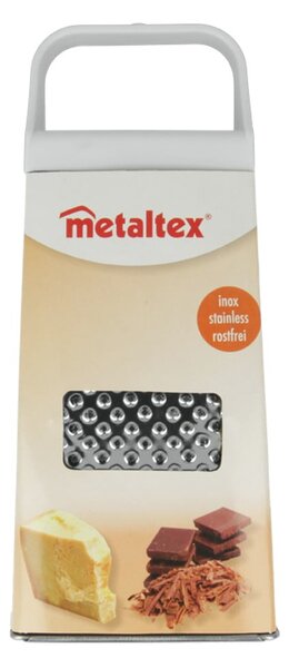 Ručni ribež od nehrđajućeg čelika Metaltex, 23 cm