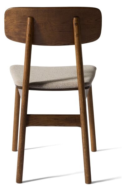 Smeđa blagovaonska stolica Livo – Unique Furniture
