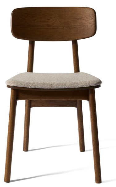 Smeđa blagovaonska stolica Livo – Unique Furniture