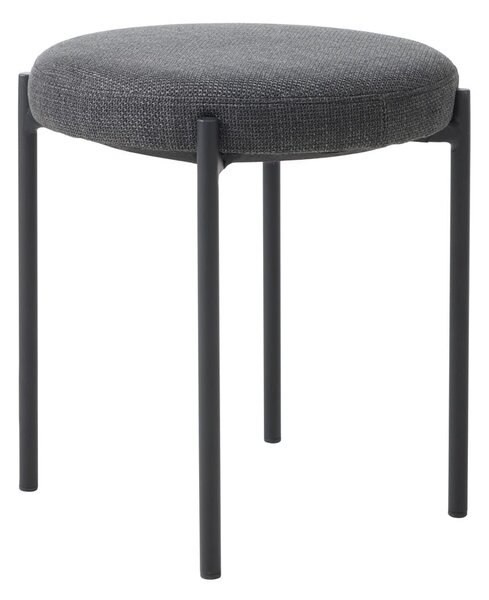 Tamno sivi metalni stolac Pelican – Unique Furniture