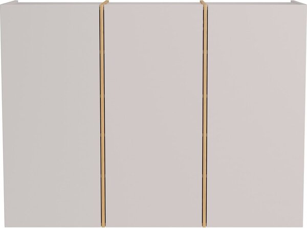Krem ormarić za hodniku 138x103x38 cm Libbiano – Germania