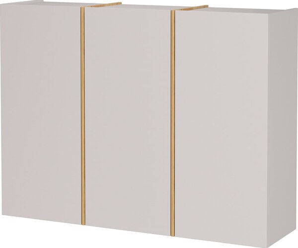 Krem ormarić za hodniku 138x103x38 cm Libbiano – Germania