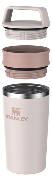Svijetlo ružičasta termo šalica od nehrđajućeg čelika 350 ml Café-To-Go Rose Quartz – Stanley