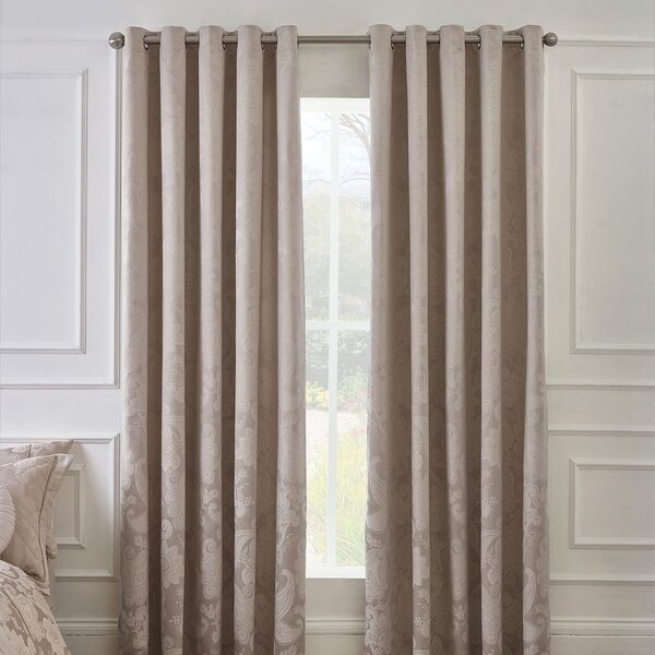 Bež zavjese u setu 2 kom od jacquarda 168x229 cm Opulent Jacquard – Catherine Lansfield
