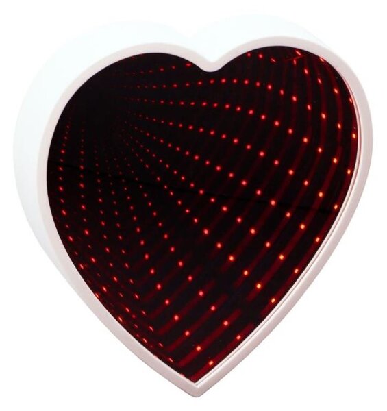 Grundig - LED Ogledalo HEART LED/3xAA
