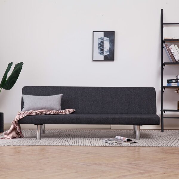VidaXL 282193 Sofa Bed Dark Grey Polyester