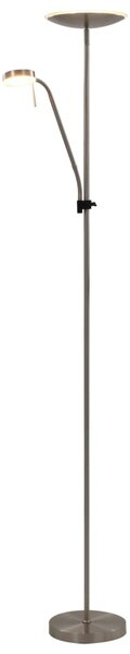 VidaXL Stojeća svjetiljka 16 W srebrna 180 cm