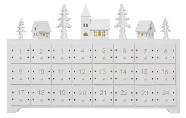 LED Adventski kalendar 3xLED/2xAA