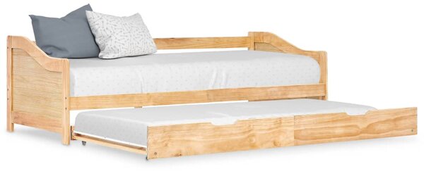 VidaXL Okvir za krevet na razvlačenje od borovine 90 x 200 cm