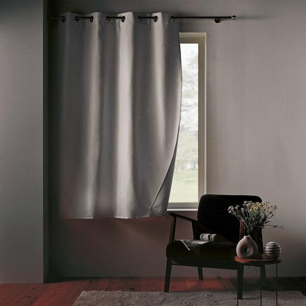 Bijela termo izolacijska zavjesa od mikrovlakana 135x180 cm Micropolar – douceur d'intérieur