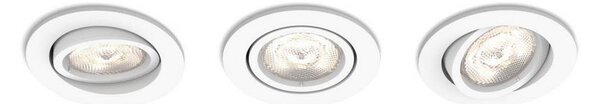 Philips 50113/31/P0 - SET 3x LED Prigušiva svjetiljka CASEMENT LED/4,5W/230V
