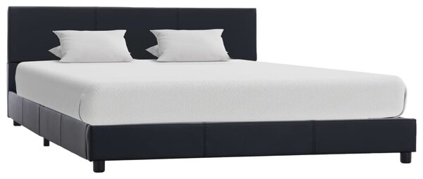 VidaXL Okvir za krevet od umjetne kože crni 120 x 200 cm