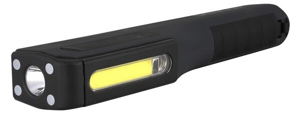 Sencor - LED Baterijska svjetiljka LED/1W/2xAAA + LED/3W/COB