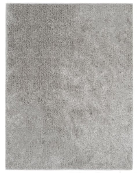 VidaXL Čupavi ukrasni tepih 160 x 230 cm sivi