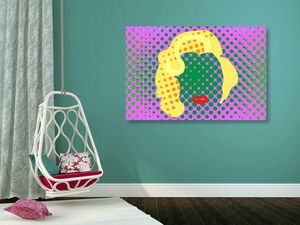 Slika Marilyn Monroe u pop art stilu
