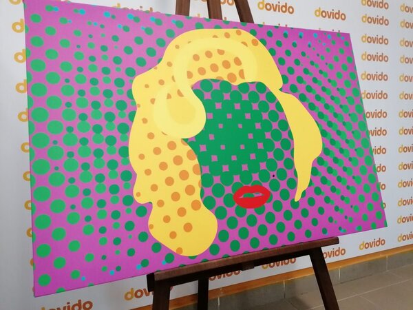 Slika Marilyn Monroe u pop art stilu