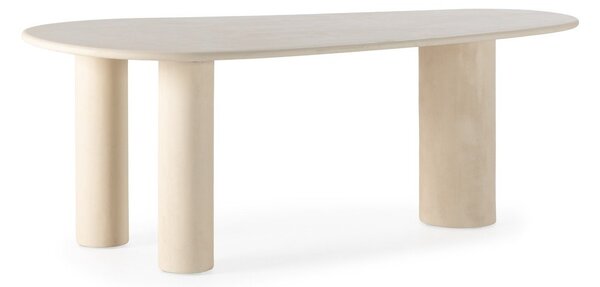 Blagovaonski stol u kamenom dekoru 100x201 cm Daila – MOME