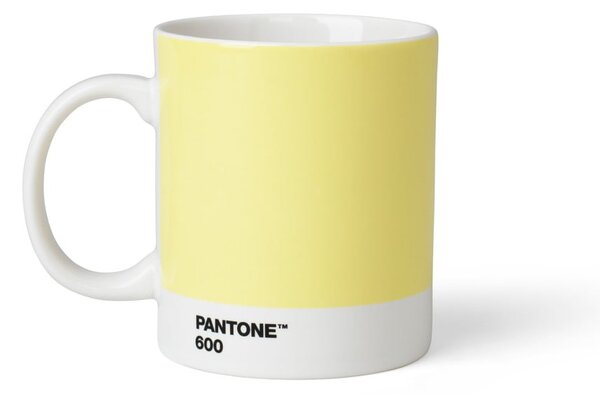 Svijetlo žuta keramička šalica 375 ml Light Yellow 600 – Pantone