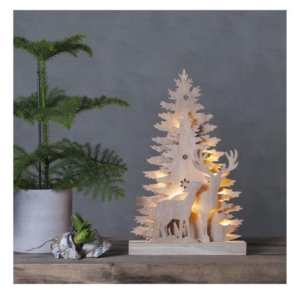 Eglo 410416 - LED Božićna dekoracija FAUNA 10xLED/0,03W/2xAA