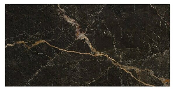 Porculanska pločica Windsor Black (120 x 60 cm, Crna, Sjaj)