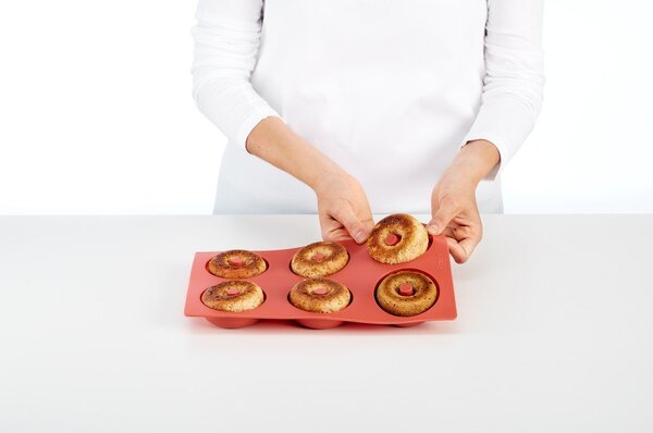Silikonski kalup za pečenje za krafne 17,5x30,5 cm – Lékué