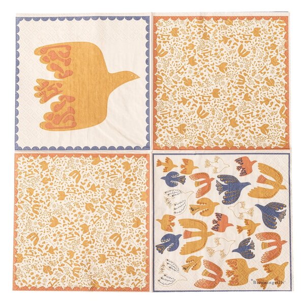 Papirnati ubrusi u setu 20 kom 33x33 cm Anniversary – Bloomingville