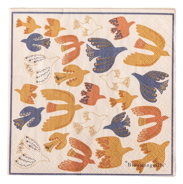 Papirnati ubrusi u setu 20 kom 33x33 cm Anniversary – Bloomingville