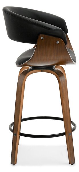 Stolica Enzo H (tamni orah + orah)