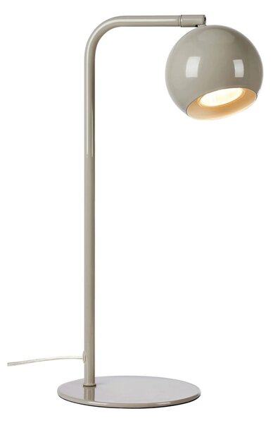 Sivo-bež stolna lampa s metalnim sjenilom (visina 39,5 cm) Pop – Markslöjd