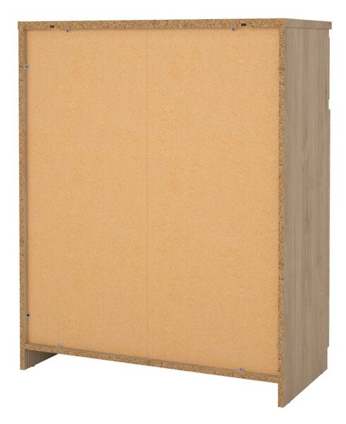 Komoda u dekoru hrasta u prirodnoj boji 80x100x40 cm Naia – Tvilum