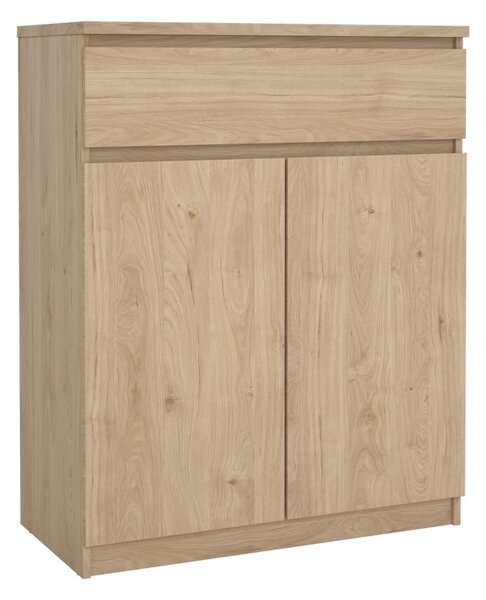 Komoda u dekoru hrasta u prirodnoj boji 80x100x40 cm Naia – Tvilum