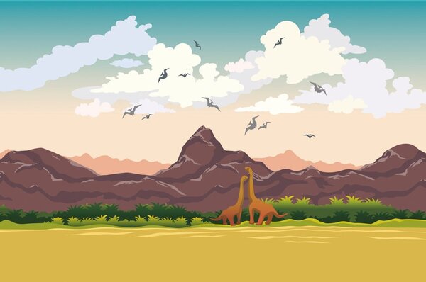 Tapeta zemlja dinosaurusa