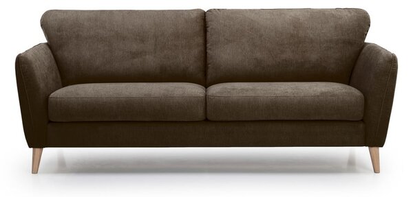 Smeđi kauč Scandic Paris, 206 cm