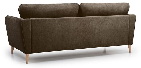 Smeđi kauč Scandic Paris, 206 cm