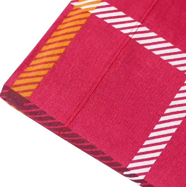 Posteljina Aspen set s navlakom - Crvena - 200x200/2x60x80 cm