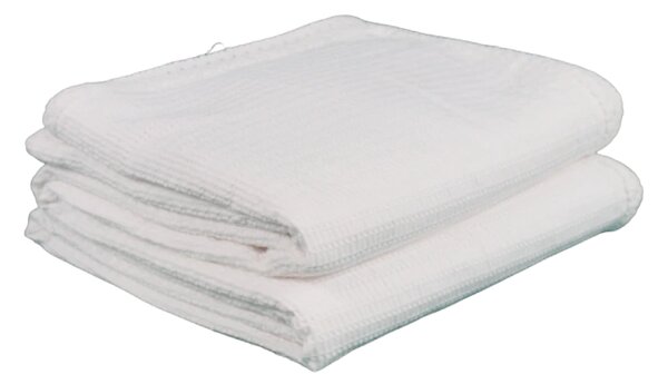 Pamučni prekrivač Waffle Zara - Bijela - 160x250 cm