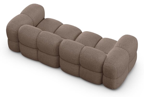 Smeđa sofa 250 cm Loretto – Cosmopolitan Design